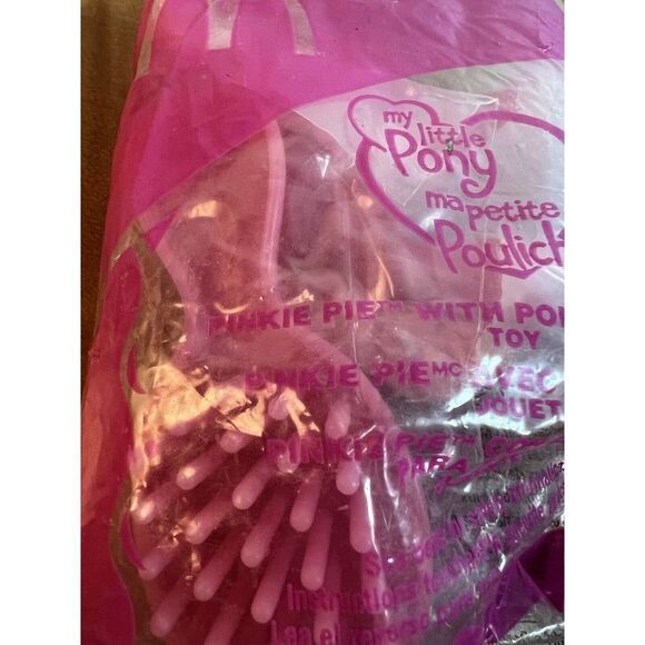 McDonalds My Little Pony Happy Meal Toy - Pinkie Pie with Pony - Picture 3 of 4